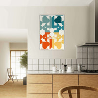Bauhaus Geometric Shape Poster Wall Art - Vibrantwalls