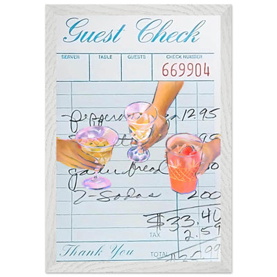 Guest Check Cocktail - Vibrantwalls