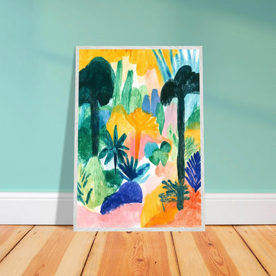 Abstract Tropical - Vibrantwalls