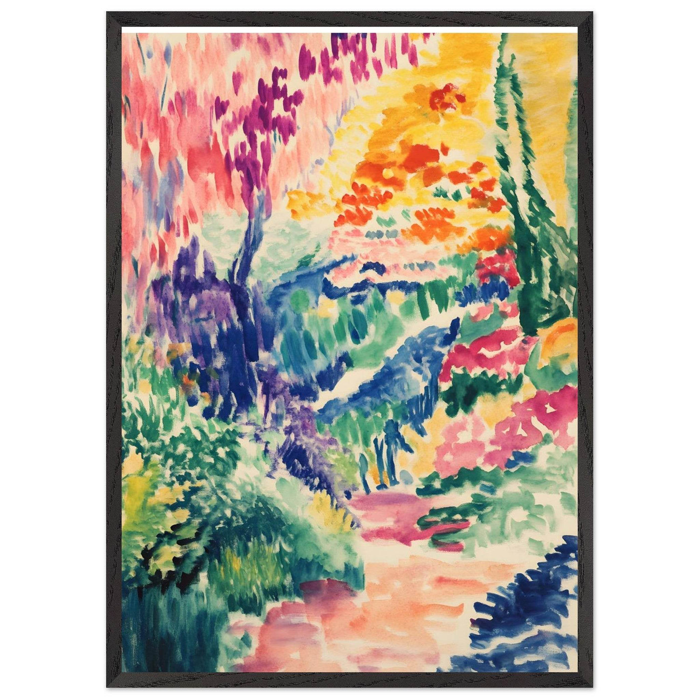 Abstract Garden Delights Henri Matisse - Vibrantwalls
