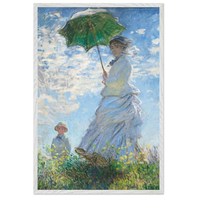 CWoman with a Parasol - Stylish Outdoor Sun Protection for Elegant Days - Vibrantwalls