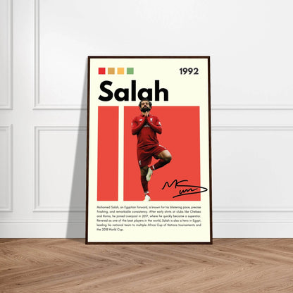 Mohamed Salah Liverpool FC Soccer Football Legends Wall Art - Vibrantwalls