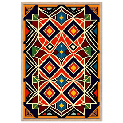 Abstract Geometric Wall Decor - Unique Boho Art for Contemporary Spaces - Vibrantwalls