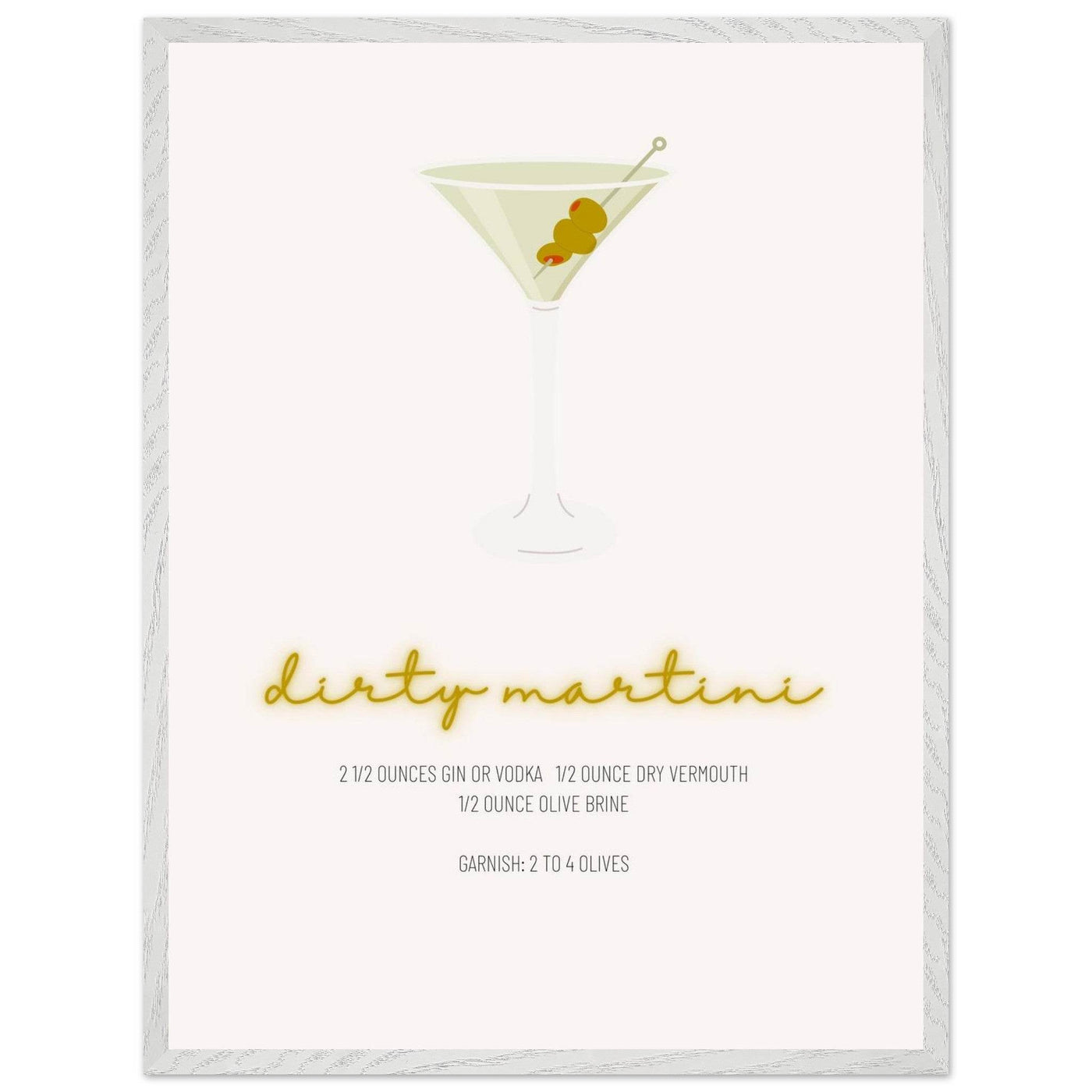 Dirty Martini Recipe - Vibrantwalls