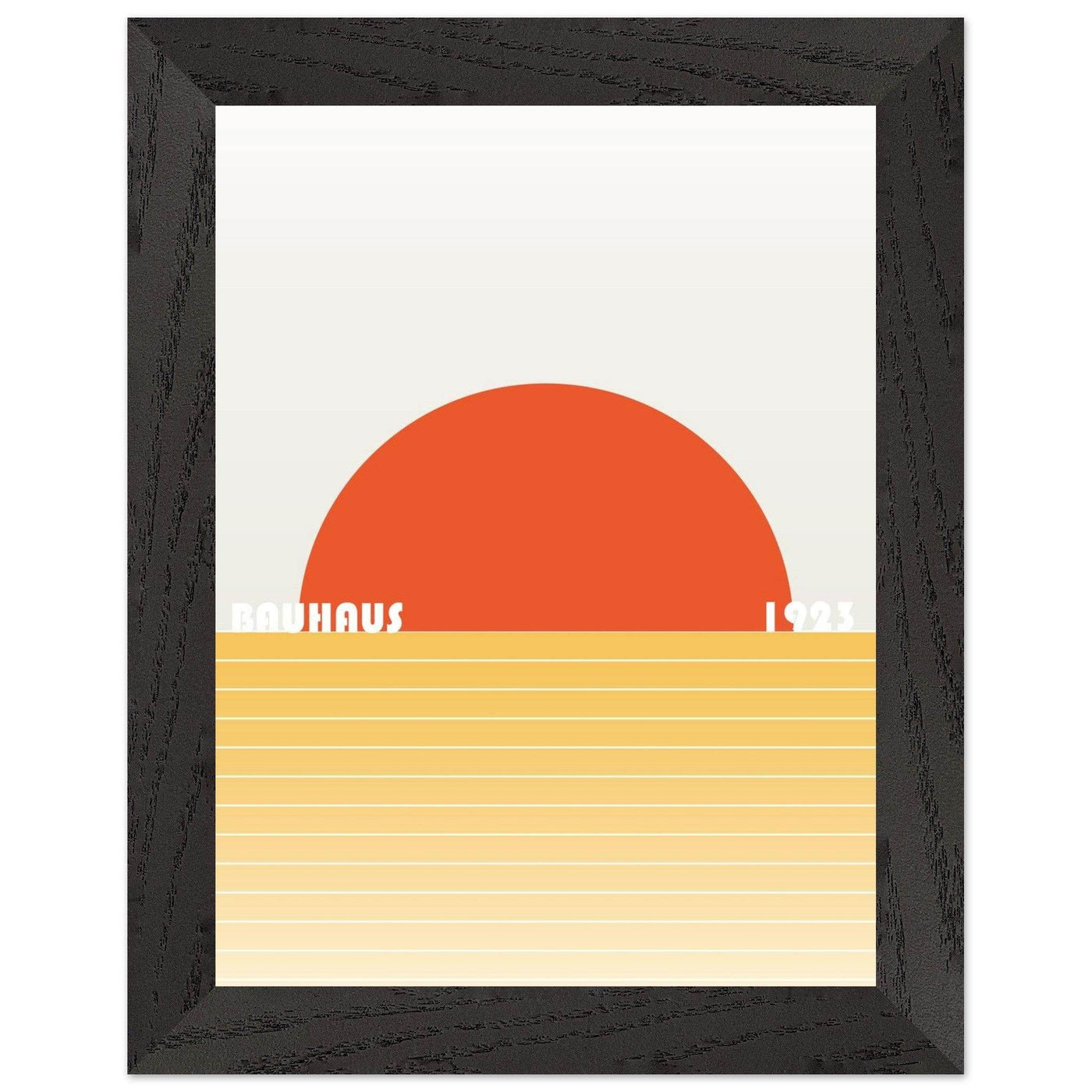 Bauhaus Sunset Abstraction - Vibrantwalls