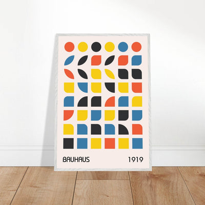 Bauhaus 1919 Geometric Abstract - Vibrantwalls
