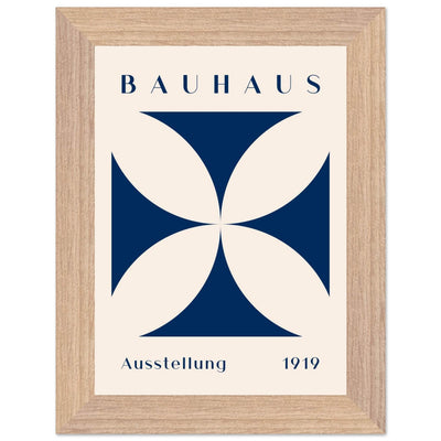 Bauhaus Exhibition 1919 - Navy Cream - Vibrantwalls
