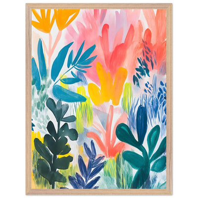 Abstract Floral Henri Matisse Botanical - Vibrantwalls