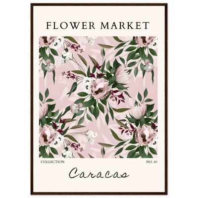 Blush Floral Dream Framed Poster – Elegant Botanical Art Print | Ready-to-Hang in Multiple Sizes & Frame Styles - Vibrantwalls