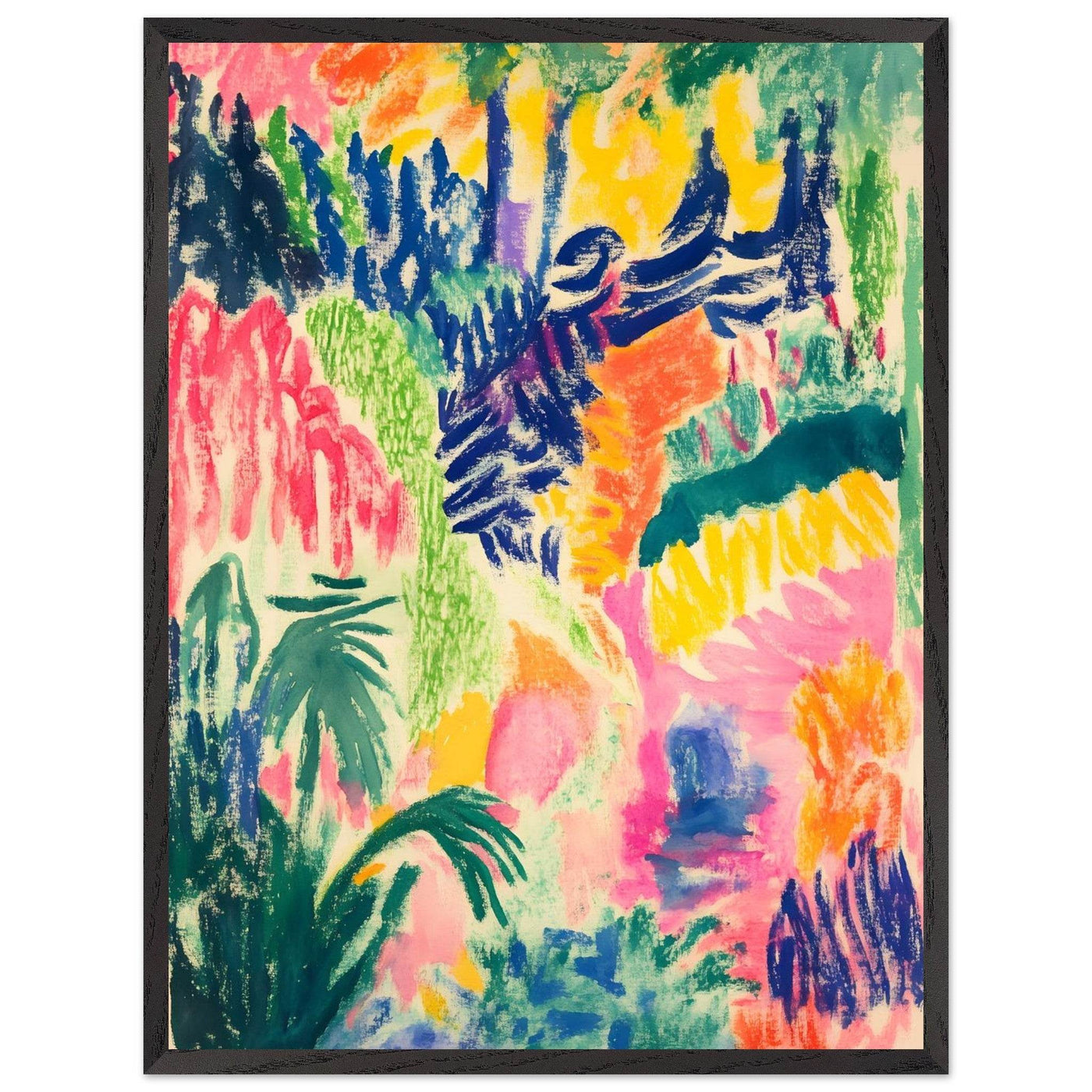 Vibrant Abstract Henri Matisse - Vibrantwalls