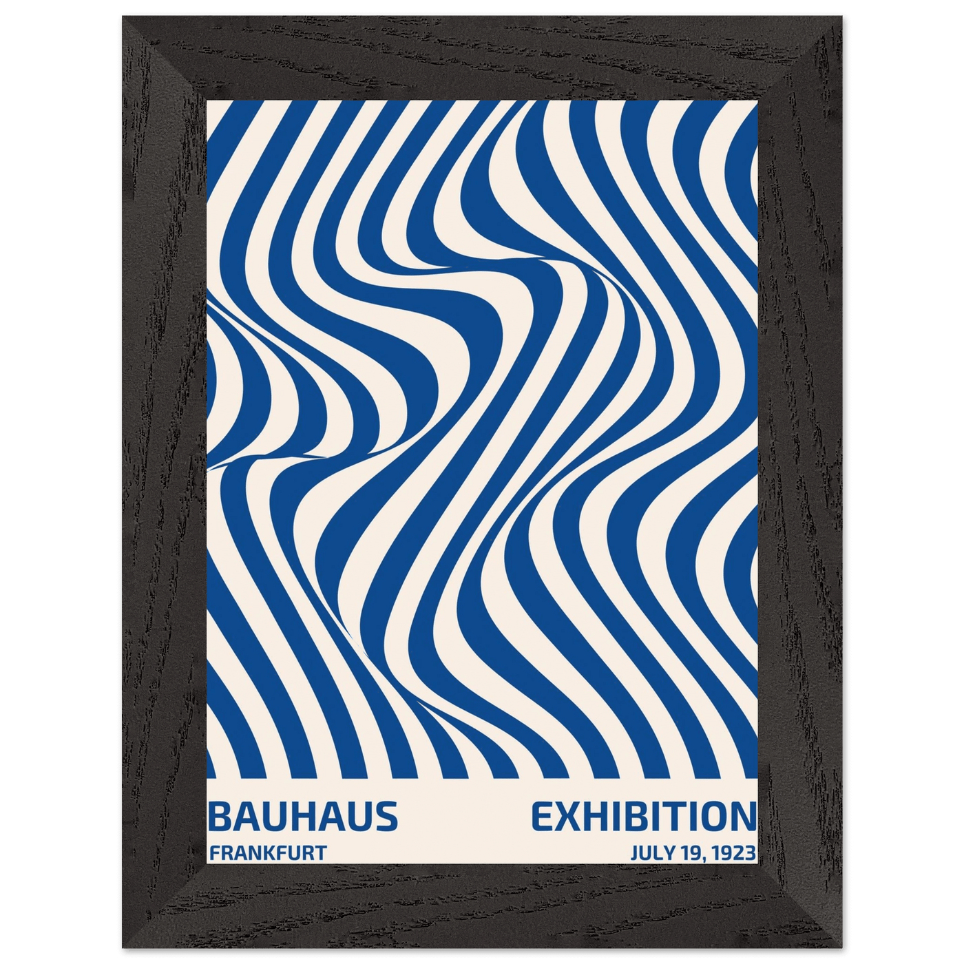 Bauhaus Ausstellung 1923 Op Art Wavy - Vibrantwalls