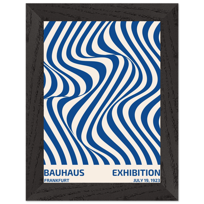 Bauhaus Ausstellung 1923 Op Art Wavy - Vibrantwalls