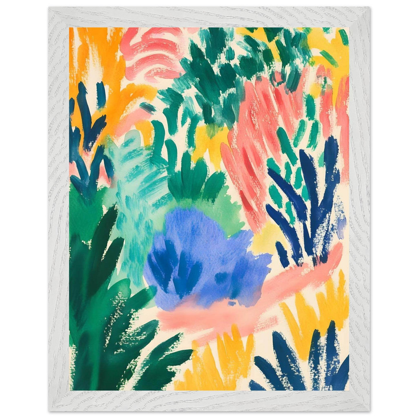 Abstract Floral Delight - Vibrantwalls