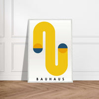 Bauhaus Modern Geometric Movement Style Design Poster Wall Art - Vibrantwalls