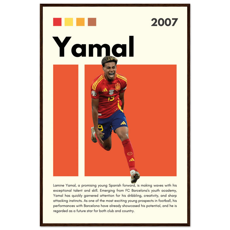 Lamine Yamal Wall Art - Vibrantwalls