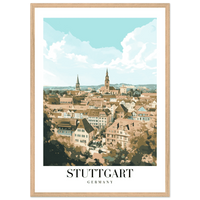 Stuttgart Germany Wall Art - Vibrantwalls