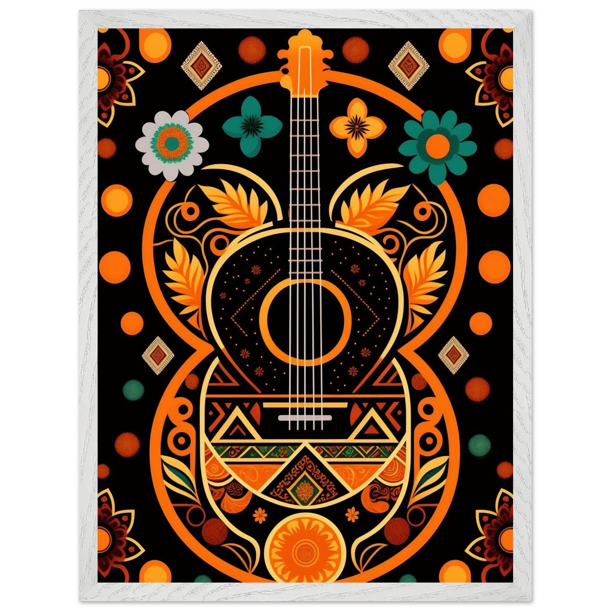 Boho Guitar Dreams - Vibrantwalls