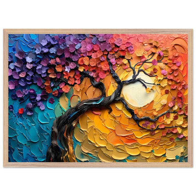 Tree of Life Abstract - Vibrantwalls