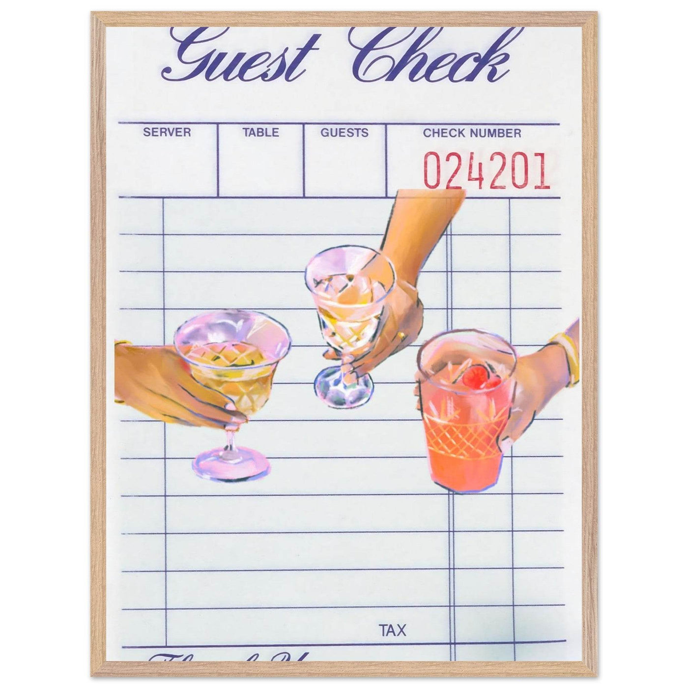 Retro Bar Cocktail Night - Vibrantwalls