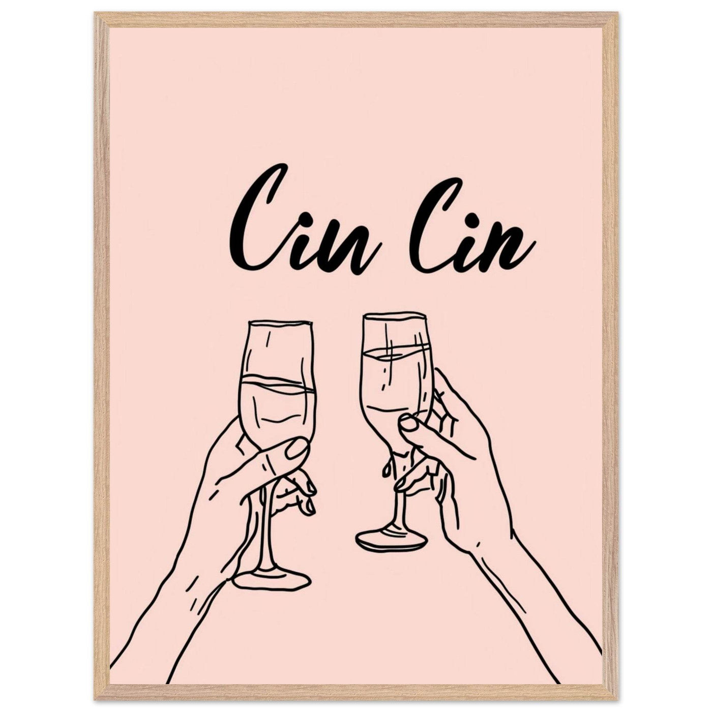 Cin Cin Toast Art Print - Vibrantwalls