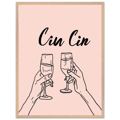 Cin Cin Toast Art Print - Vibrantwalls