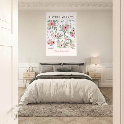 Flower Market Collection: Montreal – Whimsical Floral Art Prints - Vibrantwalls