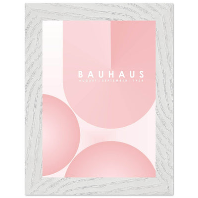 Bauhaus Soft Pink Geometric Design for Contemporary Spaces - Vibrantwalls