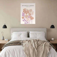 Soft Floral Abstract Wall Art - Vibrantwalls