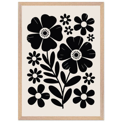 Minimalist Floral Meadow - Vibrantwalls