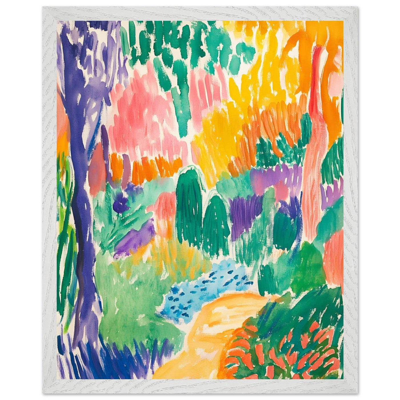 Henri Matisse Abstract Garden Scene - Vibrantwalls