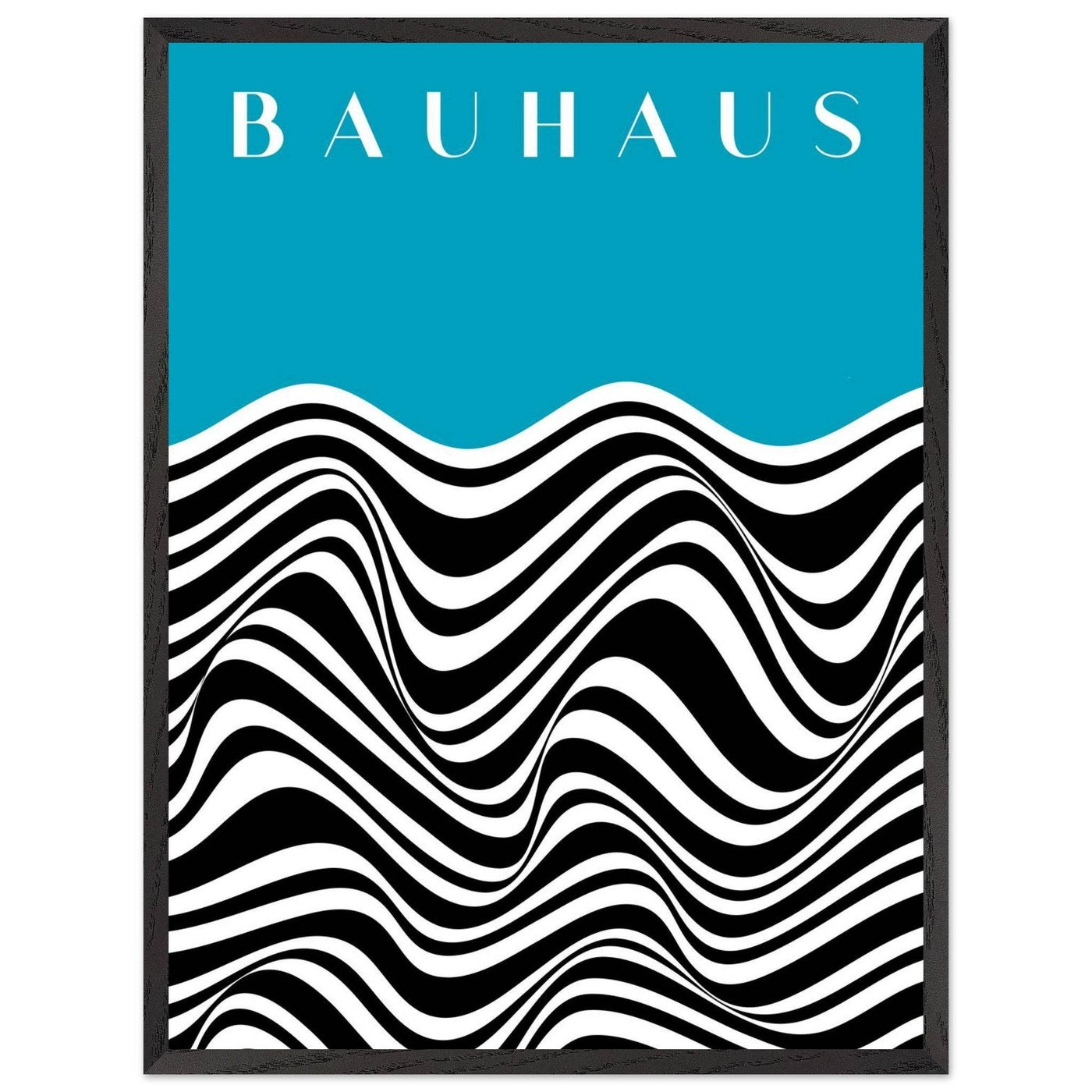 Bauhaus Optical Illusion - Vibrantwalls