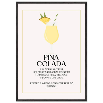 Pina Colada Cocktail Recipe - Vibrantwalls