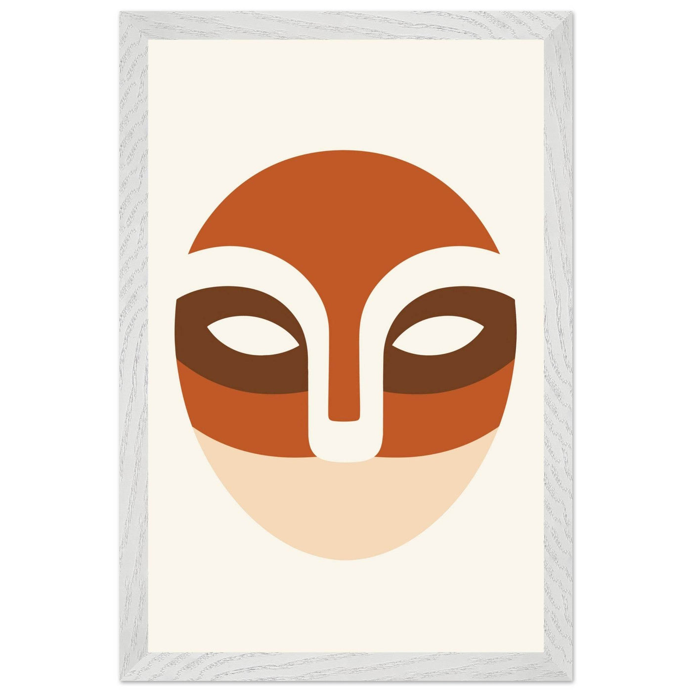 Abstract Desert Landscape Face - Vibrantwalls
