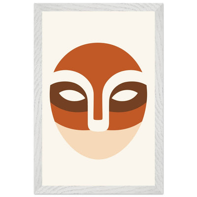 Abstract Desert Landscape Face - Vibrantwalls