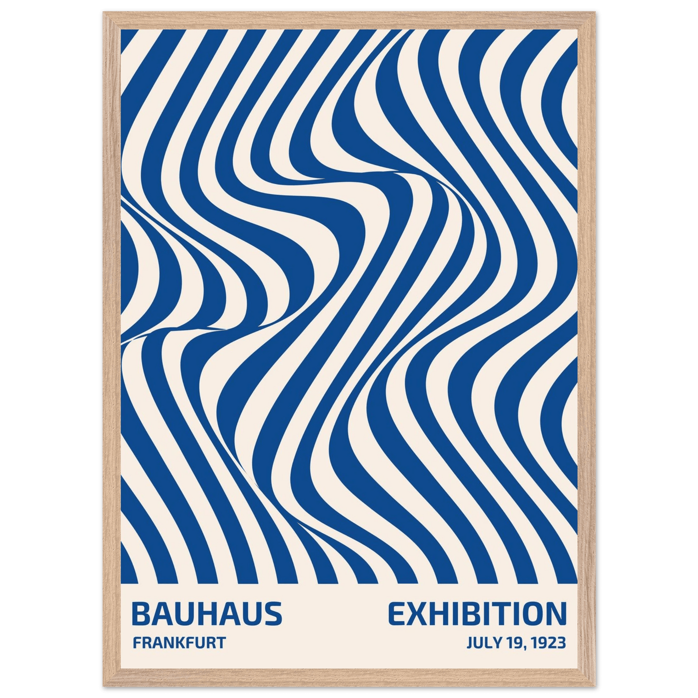 Bauhaus Ausstellung 1923 Op Art Wavy - Vibrantwalls