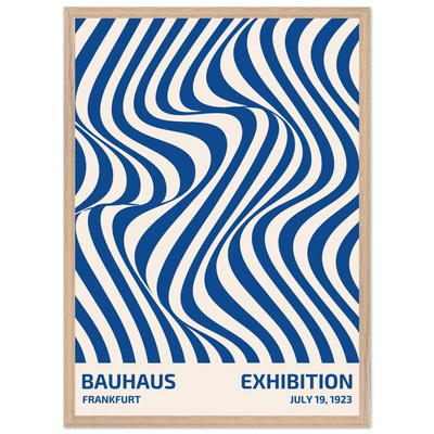 Bauhaus Ausstellung 1923 Op Art Wavy - Vibrantwalls