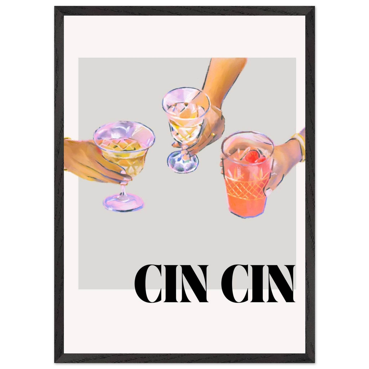 Cin Cin! Gin & Tonic Cocktail Recipe - Vibrantwalls