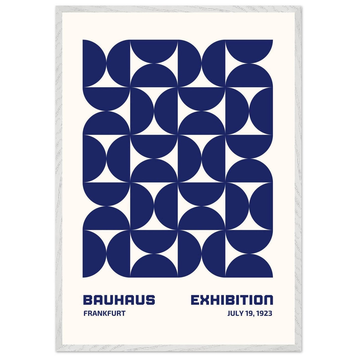 Bauhaus Geometric Abstract Modern Movement Style Design Wall Art - Vibrantwalls