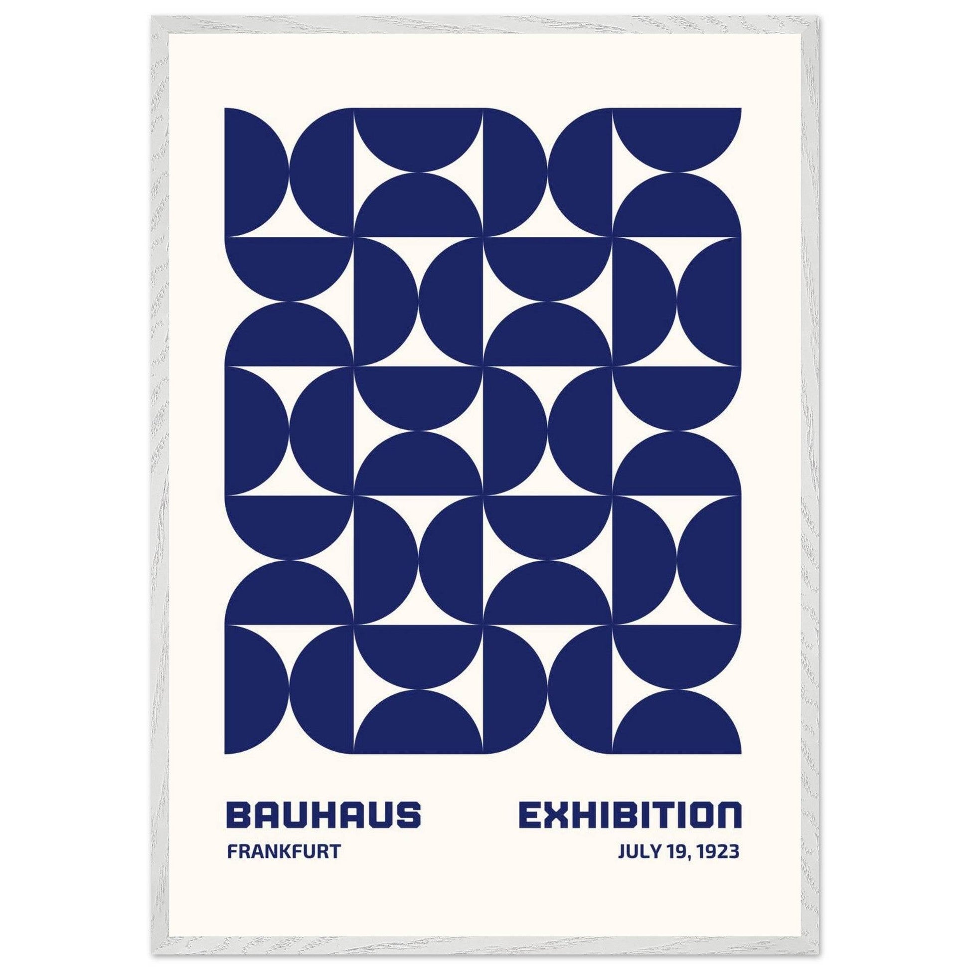 Bauhaus Geometric Abstract Modern Movement Style Design Wall Art - Vibrantwalls