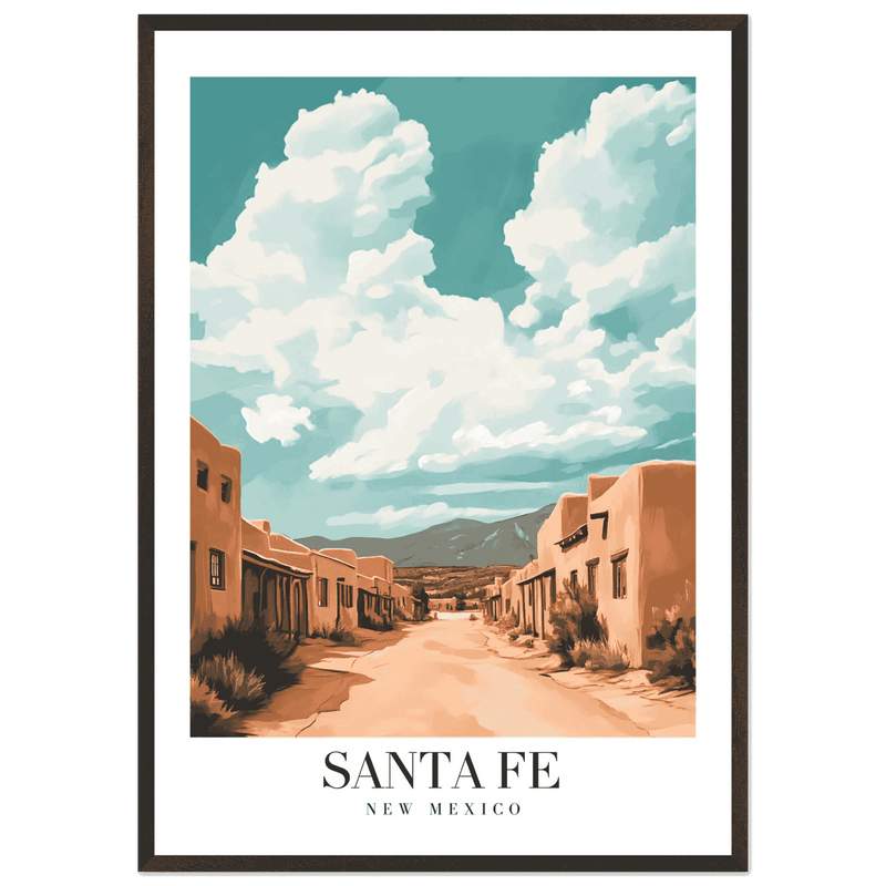 Santa Fe New Mexico Wall Art - Vibrantwalls