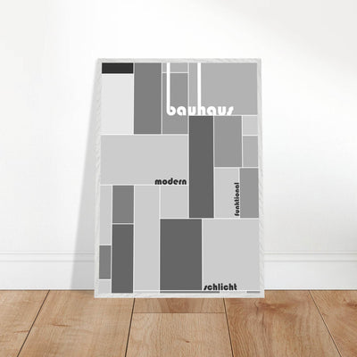 Bauhaus-Style Grid - Vibrantwalls