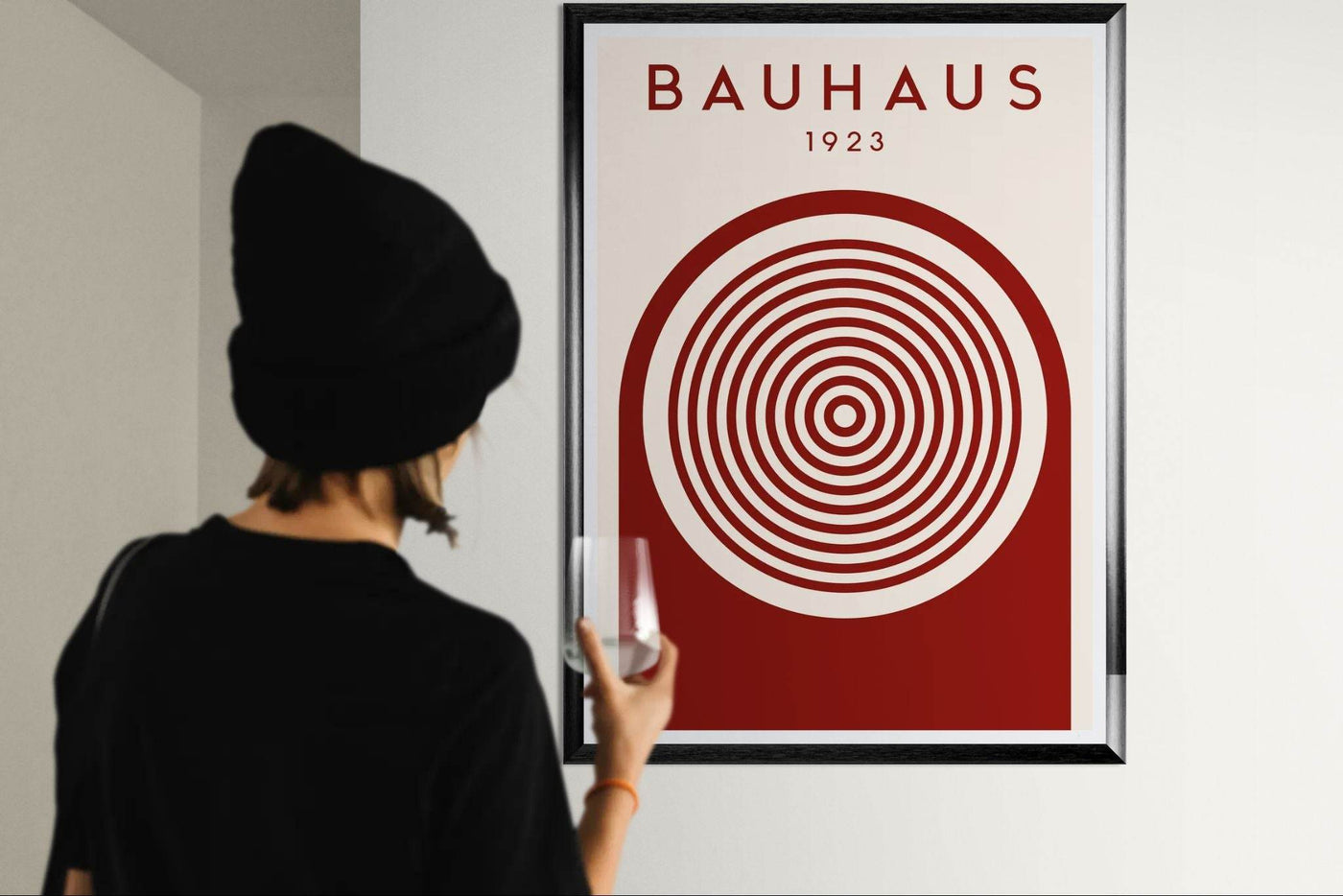Bauhaus Ausstellung 1923 Concentric Circle - Vibrantwalls