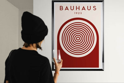 Bauhaus Ausstellung 1923 Concentric Circle - Vibrantwalls