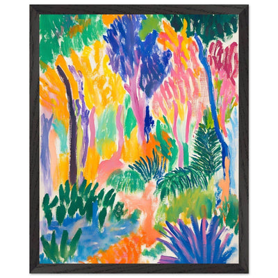 Abstract Foliage Art - Modern Wall Decor for Your Home - Vibrantwalls