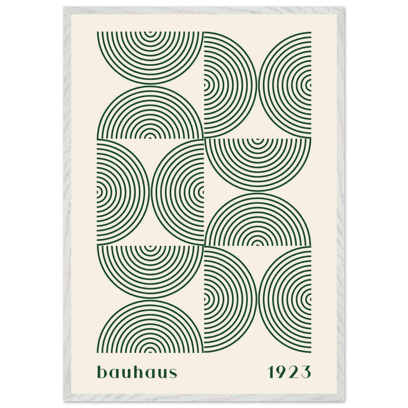 Bauhaus 1923 Geometric Movement Style Design Poster Wall Art - Vibrantwalls