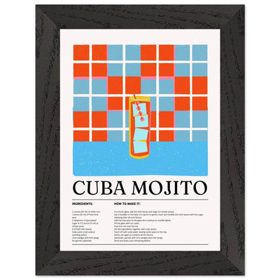 Cuba Mojito Cocktail Recipe - Vibrantwalls