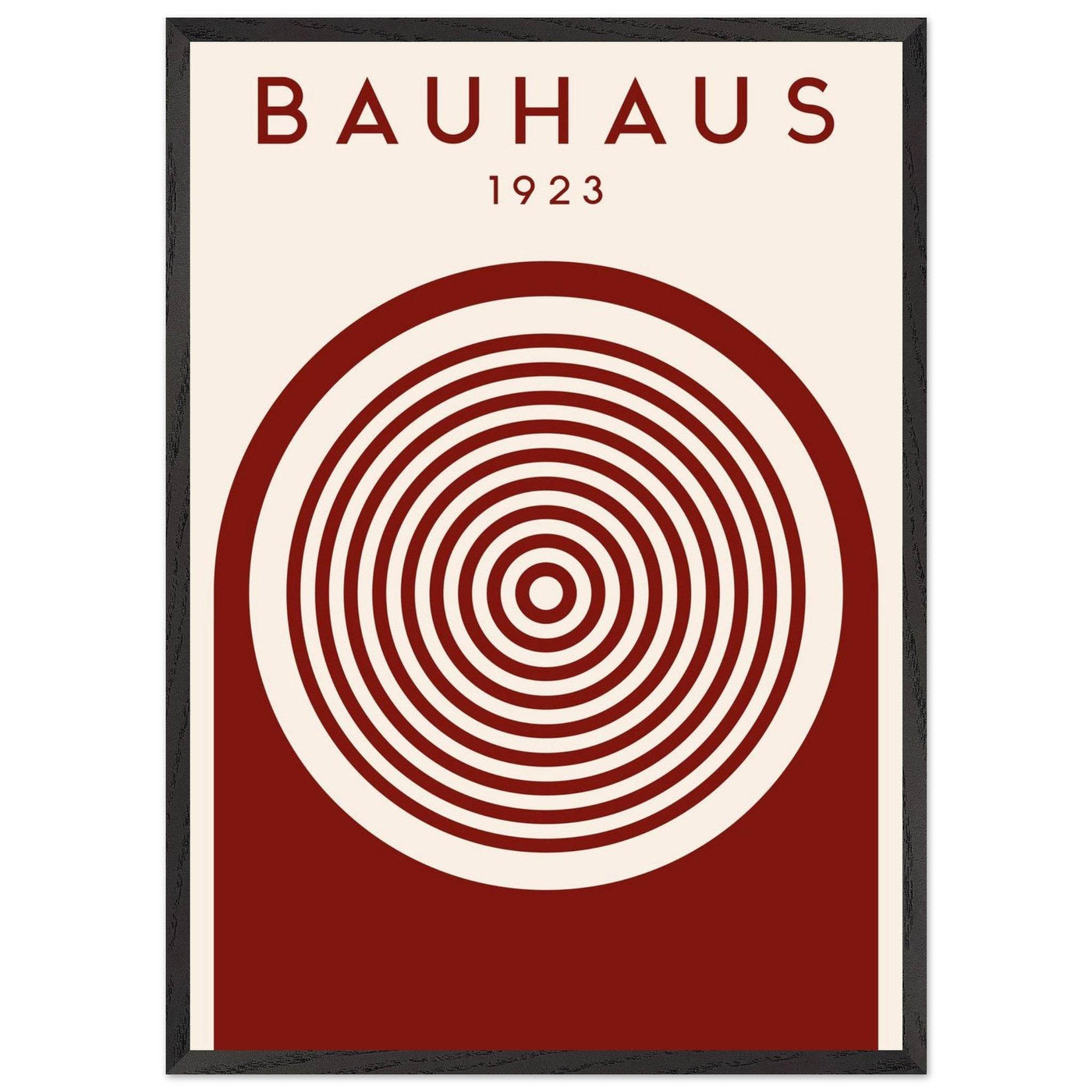 Bauhaus Ausstellung 1923 Concentric Circle - Vibrantwalls