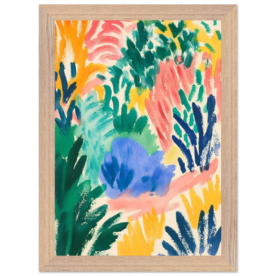 Abstract Floral Delight - Vibrantwalls