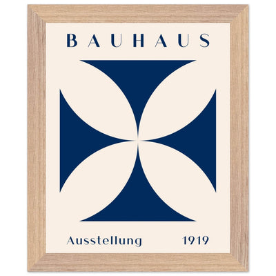 Bauhaus Exhibition 1919 - Navy Cream - Vibrantwalls