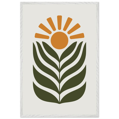 Desert Sun & Plant - Vibrantwalls